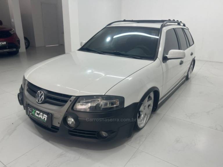 VOLKSWAGEN - PARATI 1.6 MI SURF 8V FLEX 4P MANUAL G.IV - 2008/2009 - Branca - R$ 42.900,00