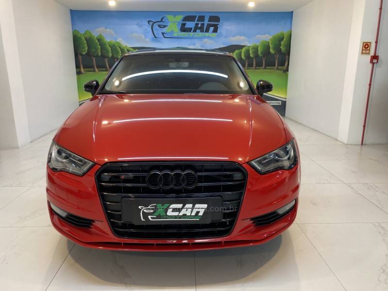 AUDI - A3 2.0 TFSI SEDAN AMBITION 16V GASOLINA 4P S-TRONIC - 2015/2016 - Vermelha - R$ 117.900,00