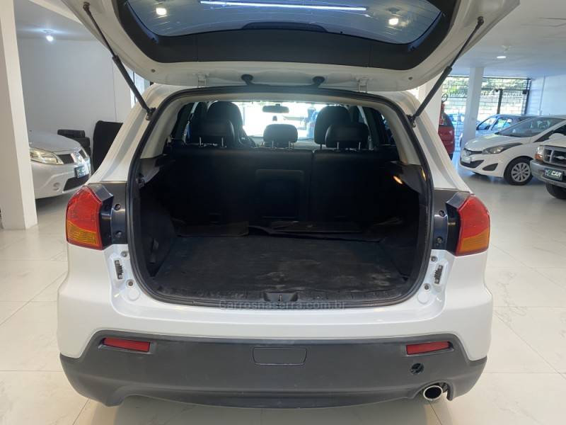 MITSUBISHI - ASX 2.0 4X2 16V GASOLINA 4P AUTOMÁTICO - 2012/2012 - Branca - R$ 63.900,00