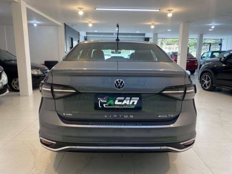 VOLKSWAGEN - VIRTUS 1.0 200 TSI HIGHLINE AUTOMÁTICO - 2023/2023 - Cinza - R$ 118.900,00