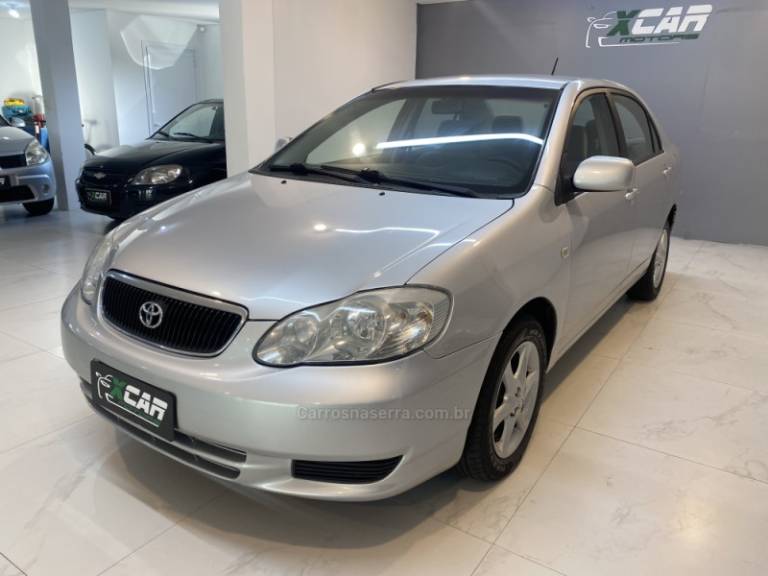 TOYOTA - COROLLA 1.8 XEI 16V GASOLINA 4P MANUAL - 2002/2003 - Prata - R$ 35.900,00