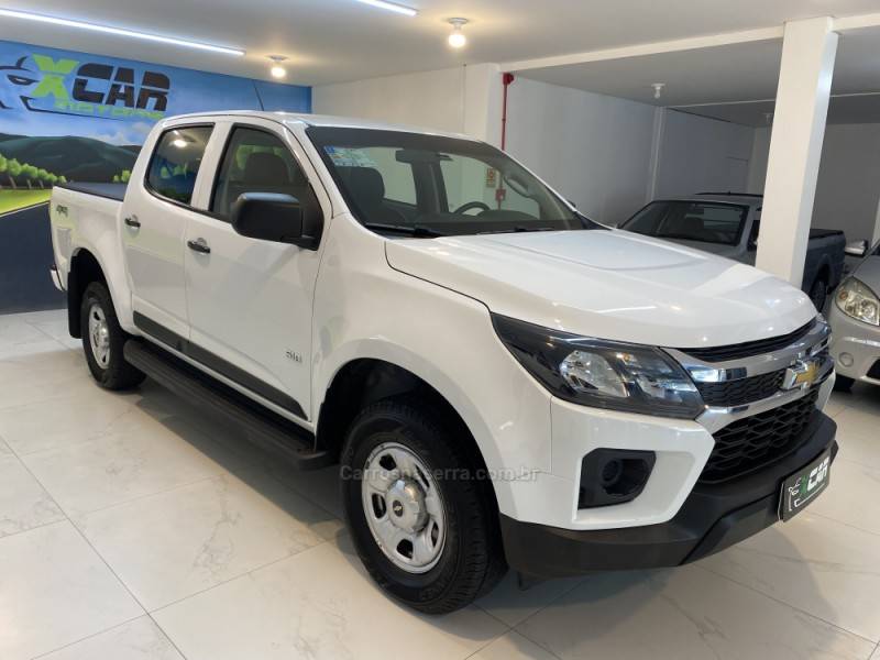 CHEVROLET - S10 2.8 LS 4X4 CD 16V TURBO DIESEL 4P MANUAL - 2022/2023 - Branca - R$ 155.900,00