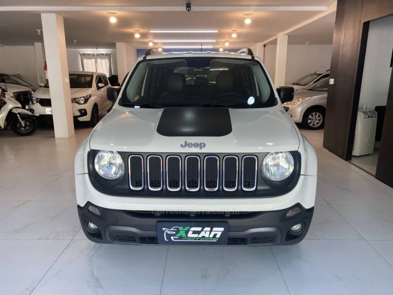 JEEP - RENEGADE 2.0 16V TURBO DIESEL SPORT 4P 4X4 AUTOMÁTICO - 2015/2016 - Branca - R$ 75.900,00