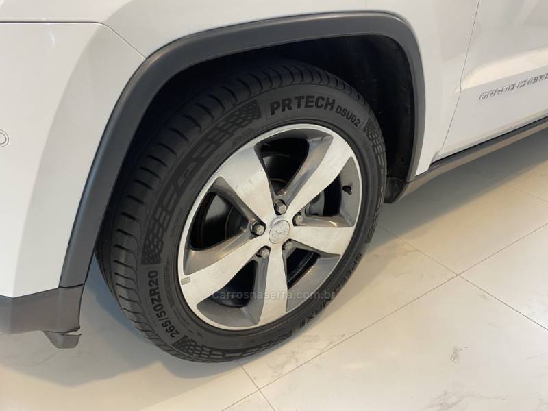 JEEP - GRAND CHEROKEE 3.6 LIMITED 4X4 V6 24V GASOLINA 4P AUTOMATICO - 2014/2015 - Branca - R$ 104.900,00