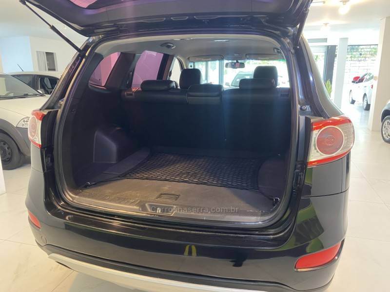 HYUNDAI - SANTA FÉ 2.4 MPI 2WD 16V GASOLINA 4P AUTOMÁTICO - 2011/2012 - Preta - R$ 55.900,00