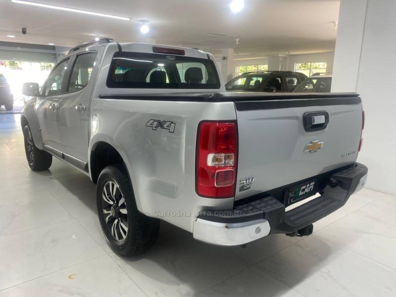 CHEVROLET - S10 2.8 LTZ 4X4 CD 16V TURBO DIESEL 4P AUTOMÁTICO - 2018/2019 - Prata - R$ 154.900,00