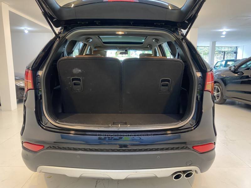 HYUNDAI - SANTA FÉ 3.5 MPFI GLS V6 24V 285CV GASOLINA 4P AUTOMÁTICO - 2014/2015 - Preta - R$ 94.900,00