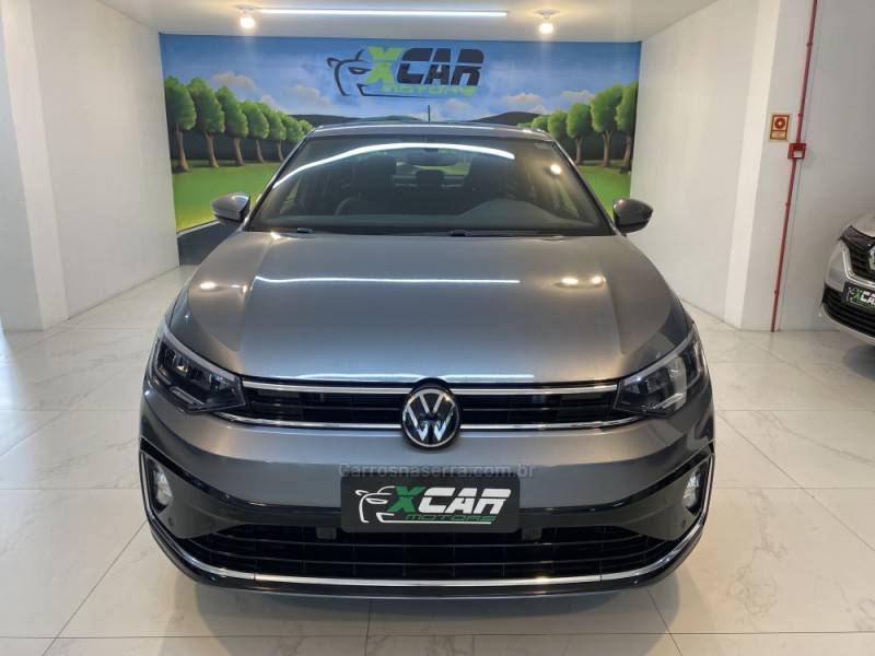 VOLKSWAGEN - VIRTUS 1.0 200 TSI HIGHLINE AUTOMÁTICO - 2023/2023 - Cinza - R$ 118.900,00