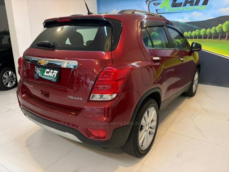 CHEVROLET - TRACKER 1.4 16V PREMIER TURBO FLEX 4P AUTOMÁTICO - 2019/2019 - Vermelha - R$ 86.900,00