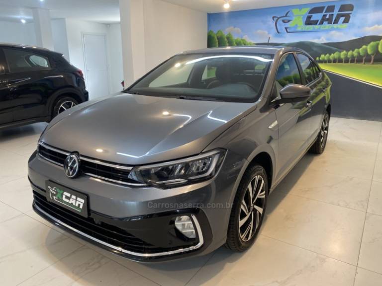VOLKSWAGEN - VIRTUS 1.0 200 TSI HIGHLINE AUTOMÁTICO - 2023/2023 - Cinza - R$ 118.900,00