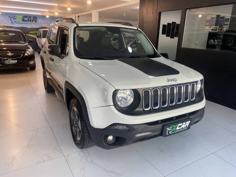 JEEP - RENEGADE 2.0 16V TURBO DIESEL SPORT 4P 4X4 AUTOMÁTICO - 2015/2016 - Branca - R$ 75.900,00