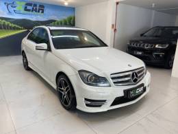 MERCEDES-BENZ - C 250 1.8 CGI SPORT 16V GASOLINA 4P AUTOMÁTICO - 2014/2014 - Branca - R$ 105.900,00