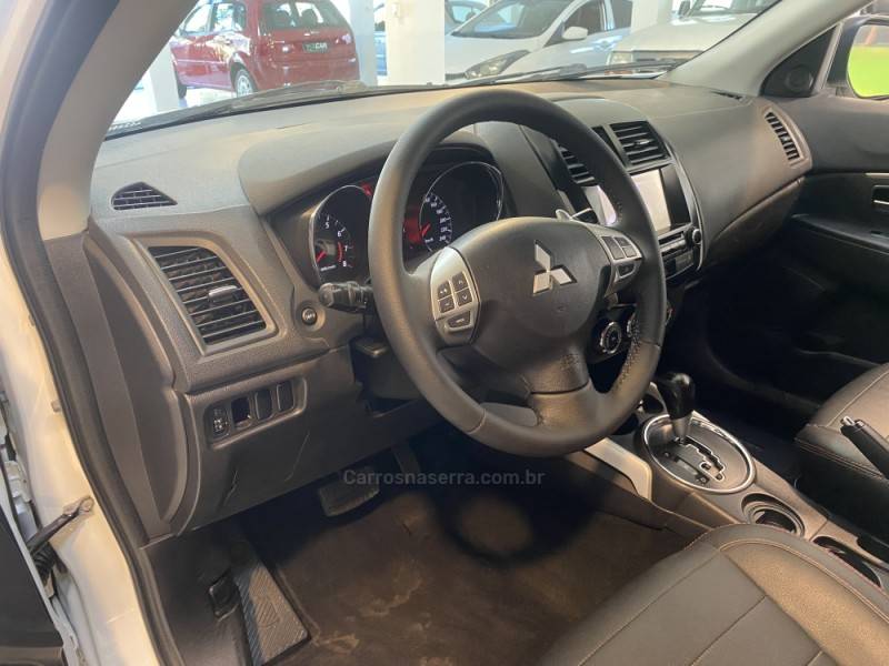 MITSUBISHI - ASX 2.0 4X2 16V GASOLINA 4P AUTOMÁTICO - 2012/2012 - Branca - R$ 63.900,00