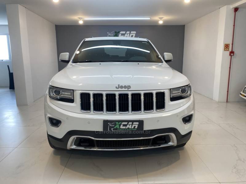 JEEP - GRAND CHEROKEE 3.6 LIMITED 4X4 V6 24V GASOLINA 4P AUTOMATICO - 2014/2015 - Branca - R$ 104.900,00