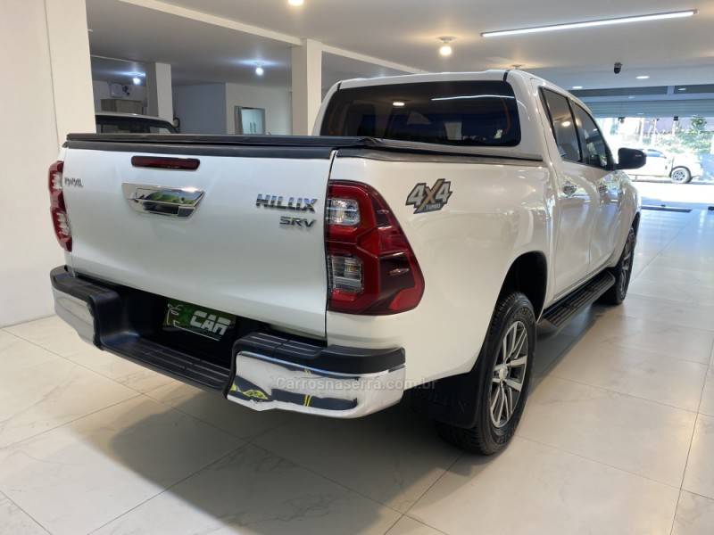 TOYOTA - HILUX 2.8 SRV 4X4 CD 16V DIESEL 4P AUTOMÁTICO - 2020/2020 - Branca - R$ 189.900,00