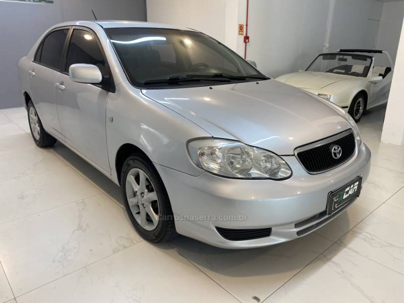 TOYOTA - COROLLA 1.8 XEI 16V GASOLINA 4P AUTOMÁTICO - 2002/2003 - Prata - R$ 36.900,00