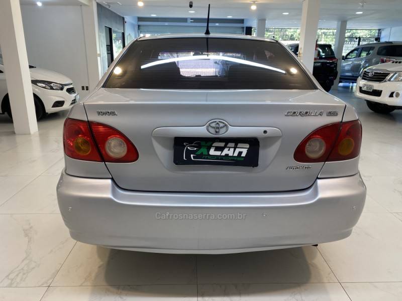 TOYOTA - COROLLA 1.8 XEI 16V GASOLINA 4P AUTOMÁTICO - 2002/2003 - Prata - R$ 36.900,00