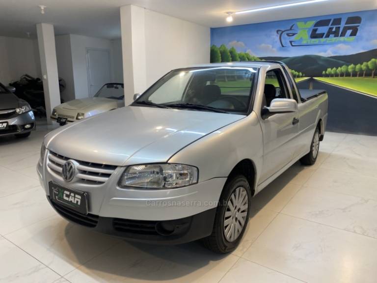 VOLKSWAGEN - SAVEIRO 1.6 MI TREND CE 8V FLEX 2P MANUAL G.IV - 2009/2010 - Prata - R$ 39.900,00