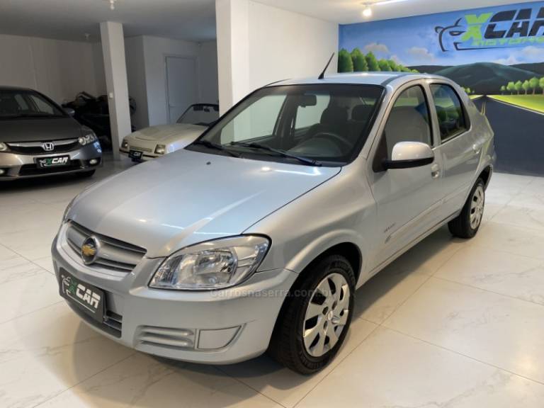CHEVROLET - PRISMA 1.0 MPFI VHCE MAXX 8V FLEX 4P MANUAL - 2009/2010 - Prata - R$ 26.900,00
