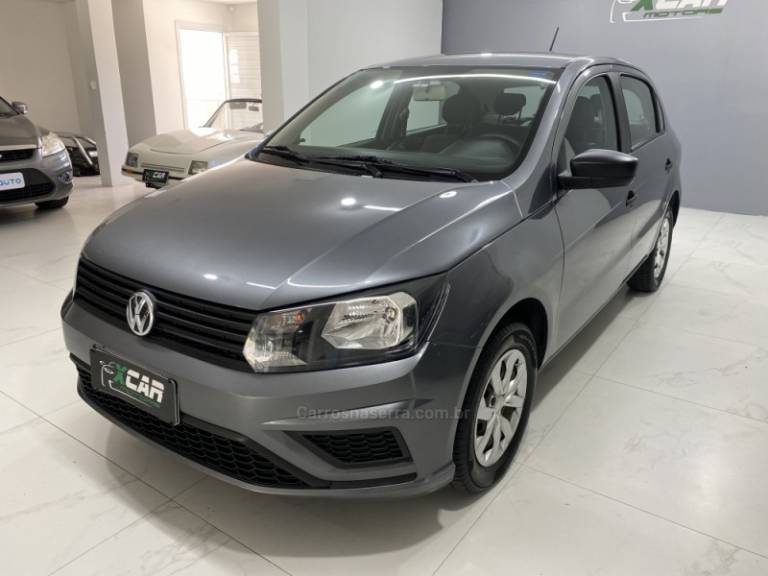 VOLKSWAGEN - GOL 1.0 12V MPI TOTALFLEX TRENDLINE 4P MANUAL - 2021/2021 - Cinza - R$ 54.900,00